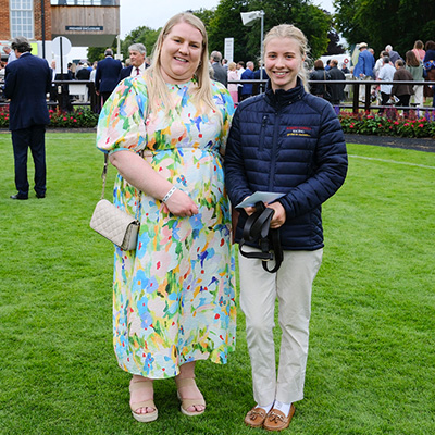 Blake-Turner staff enjoying the day at Newmarket Horse Racing